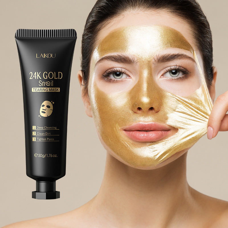 Masque Peel-Off Or & Escargot – Hydratation & Éclat